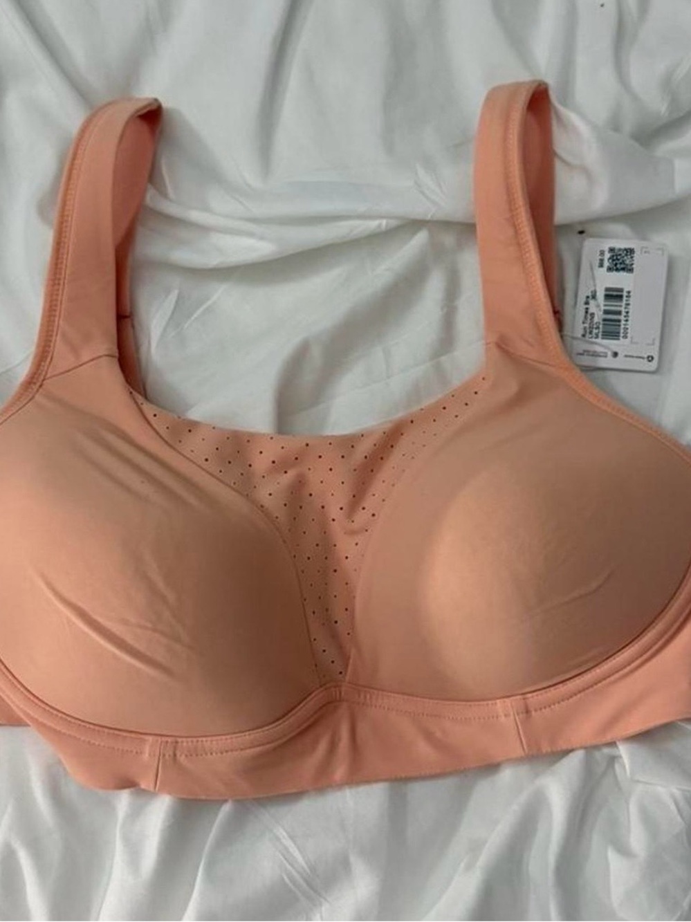 lululemon athletica Peach Support Bra with Perforated Center